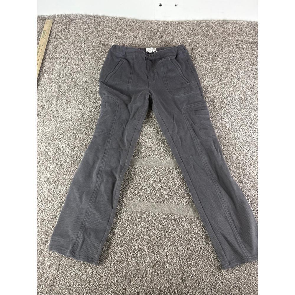 Anthropologie Gray Textured Knit Cargo Jogger Pants Womens Medium Gray Utility